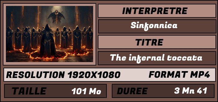 the infernal toccata